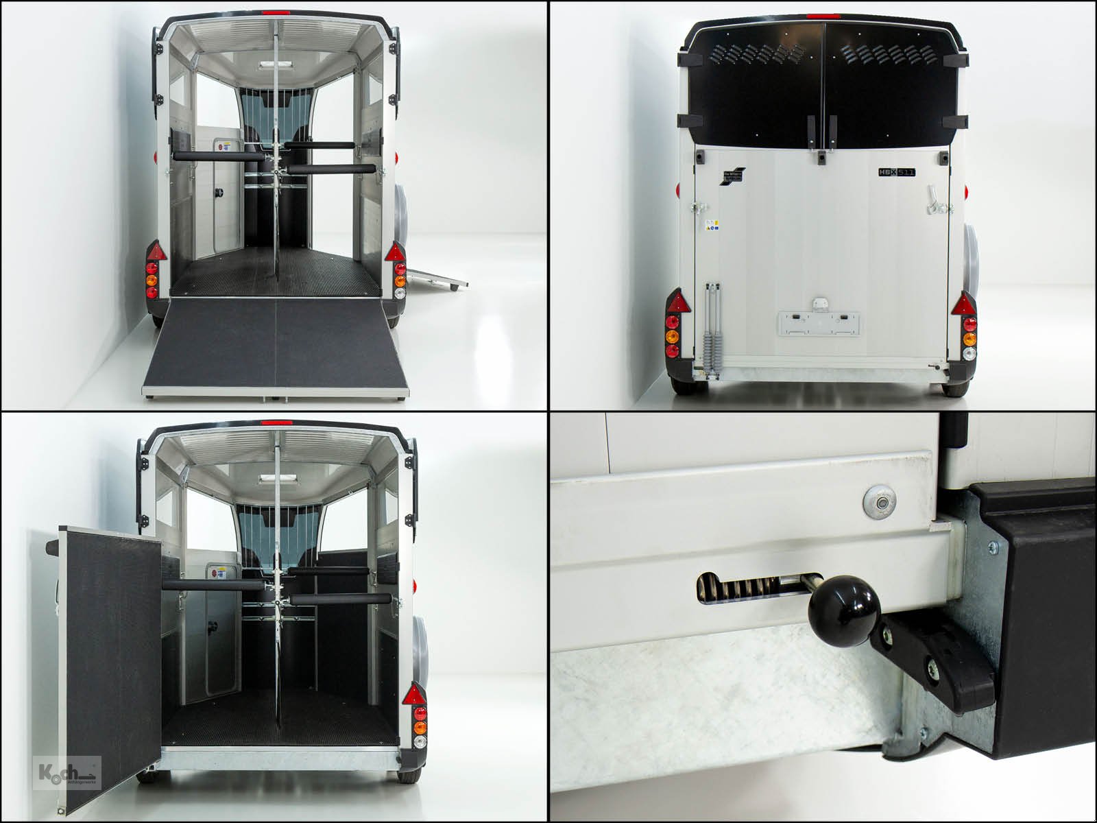 Anhänger typu Ifor Williams Pferdeanhänger HBX 511|Frontausstieg|schwarz (Pf11622093Iw), Neumaschine v Winsen (Luhe) (Obrázek 10)